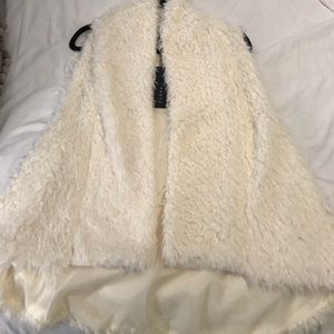 Furry vest!
